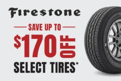 SELECT SET OF FIRESTONE TIRES