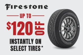 SELECT SET OF FIRESTONE TIRES