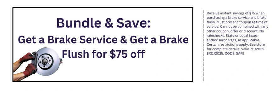 Bundle: Brake Service and Flush