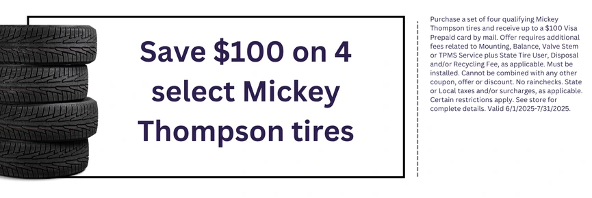 Save on 4 Mickey Thompson